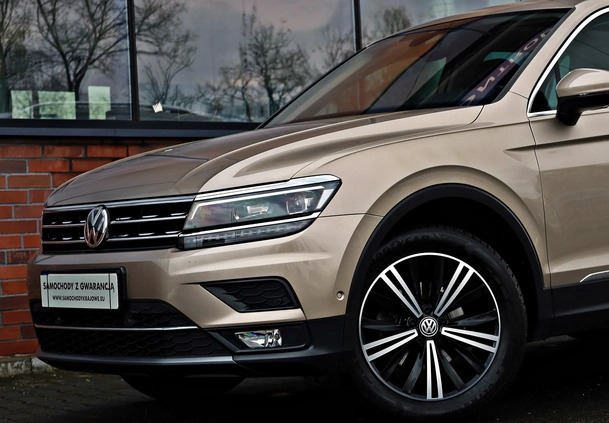 Volkswagen Tiguan cena 129900 przebieg: 54000, rok produkcji 2019 z Czarne małe 781